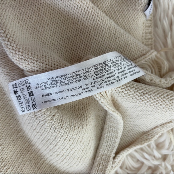 Zara Cream Knit Top - Picture 5 of 5
